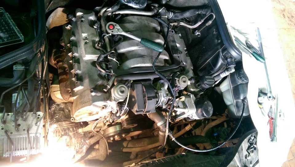 S320 Двигатель m112 V6 (3.2)